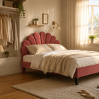 Velvet Platform Bed