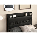 Metal Platform Bed with 4 Storage Drawers
