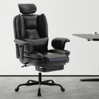 Ergonomic High-Back PU Leather Office Chair