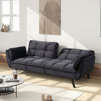 74" 2-Seat Convertible Sofa Bed