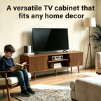 Fluted TV Stands for Living Room