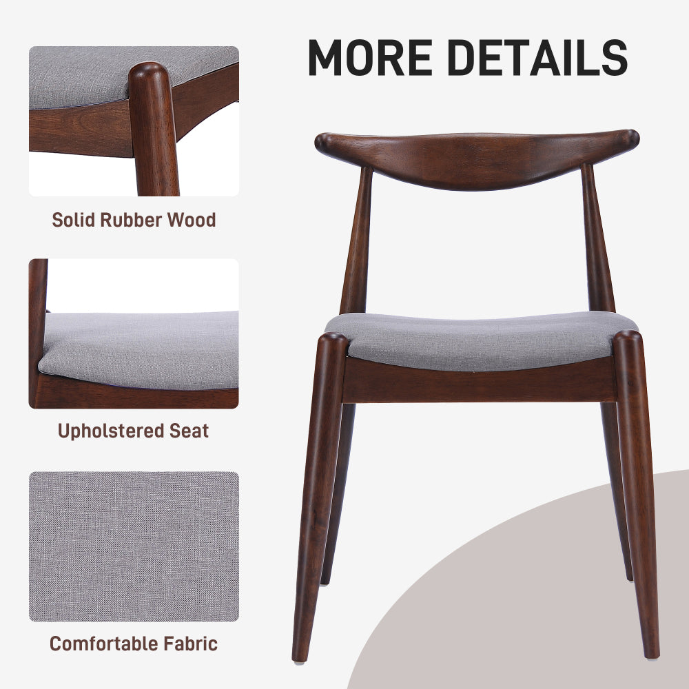 5-Piece Dining Set 1 Table 4 Chairs