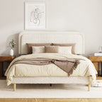 Teddy Bear Plush Platform Bed