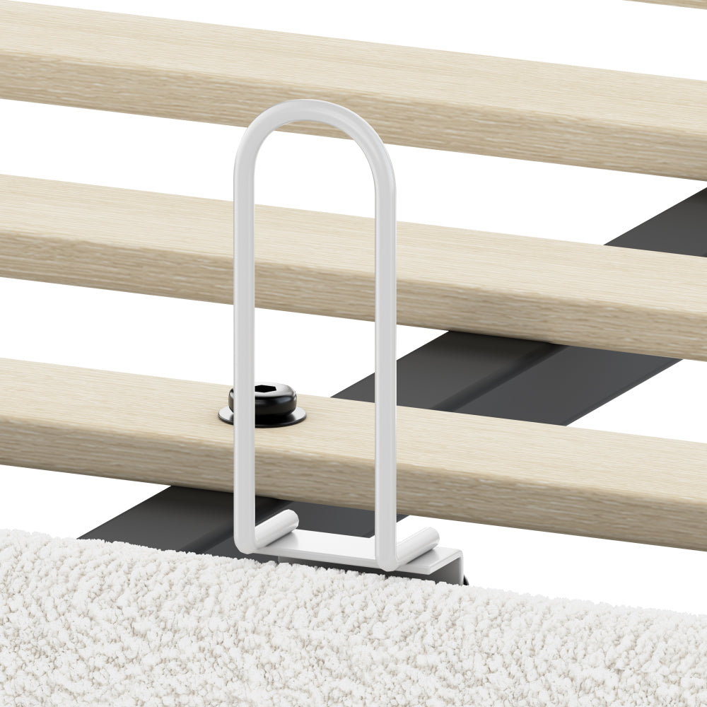 Boucle Platform Bed