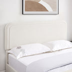 Platform Storage Bed with 4 Built-In Drawers