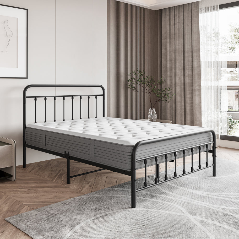 Victorian Metal Platform Bed Frame