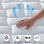 10" Full/Queen/King Hybrid Innerspring Mattress