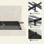 Cloud Upholstered Platform Bed