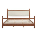 Solid Poplar & Plywood Platform Bed