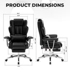 Garrison Executive High-Back Leather Chair