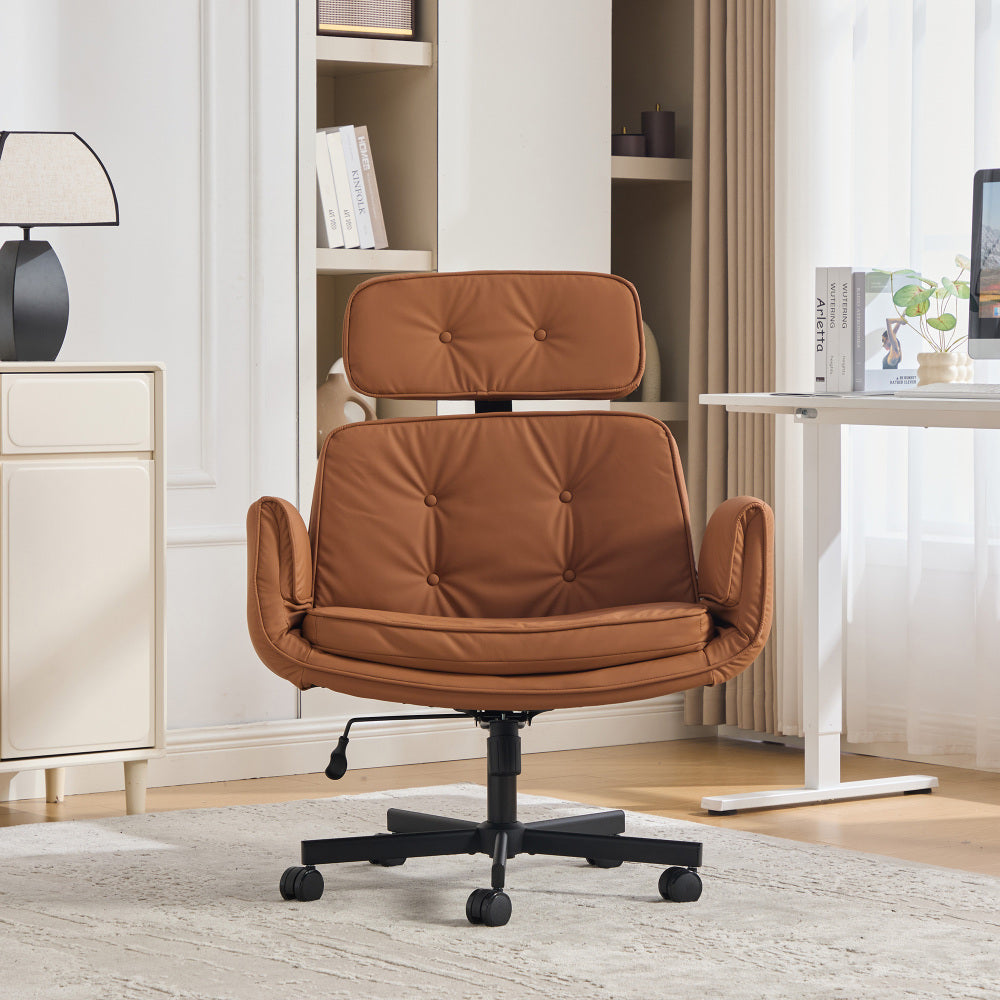 Criss Cross Wide-Seat Lounge Office Chair
