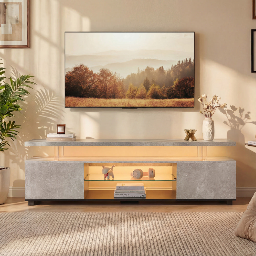 TV Stand for 60 Inch TV LED Gaming Entertainment