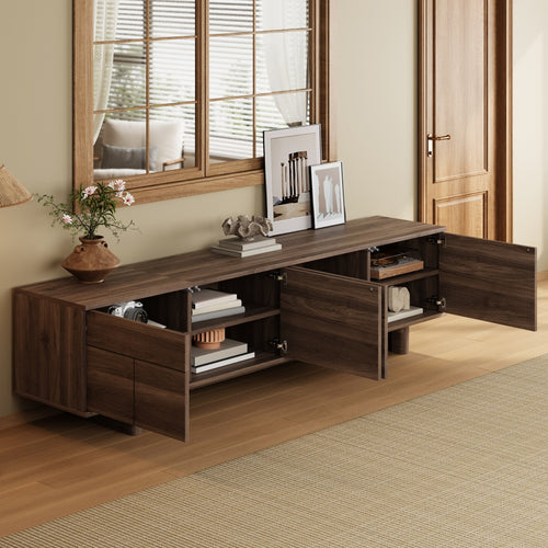 78 inch Modern TV Stand for TVs up to 85"