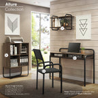 45.8" Modern Classic Writing Desk