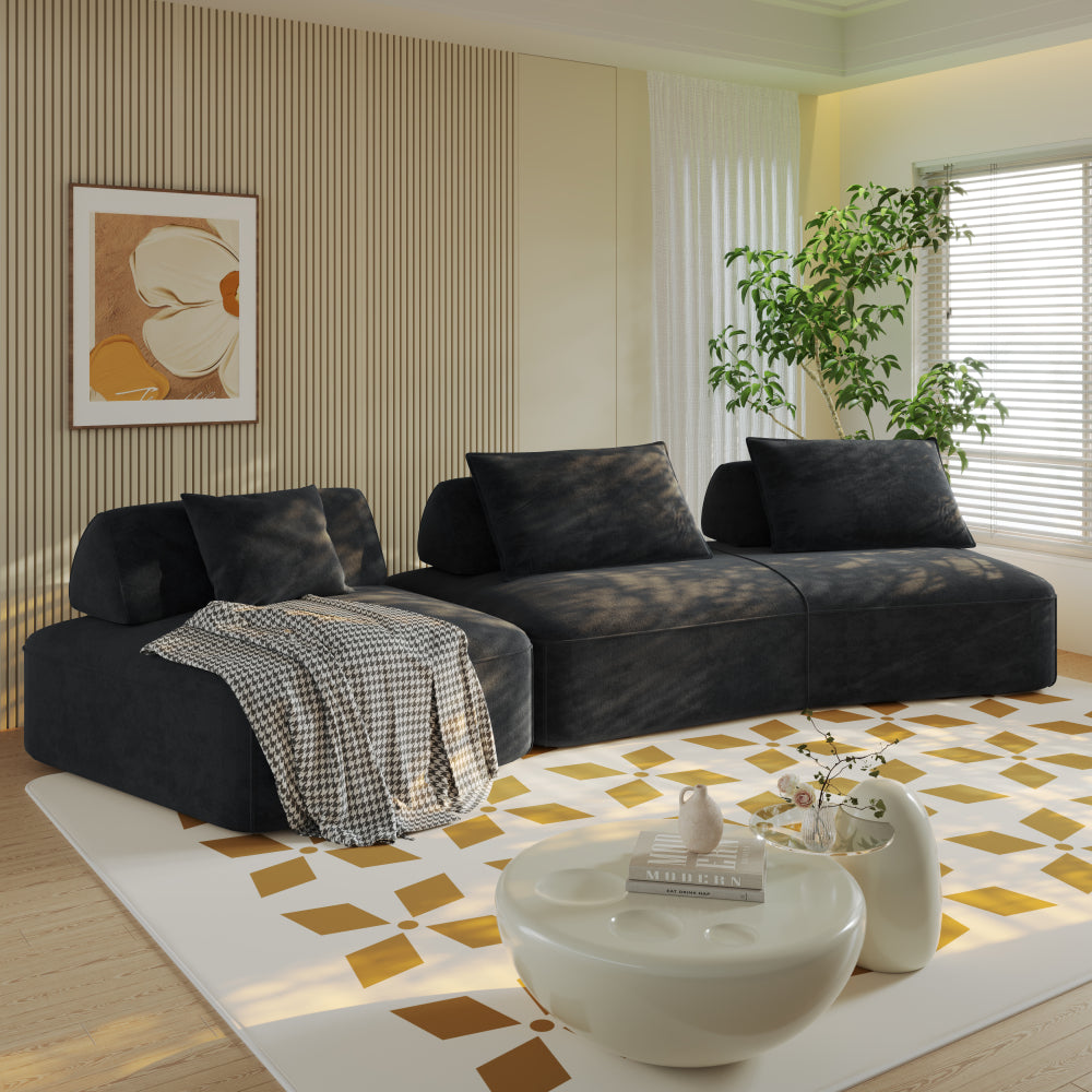 139" Oversized Modular Sectional Sofa