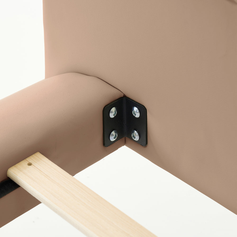 PU Leather Floating Platform Bed