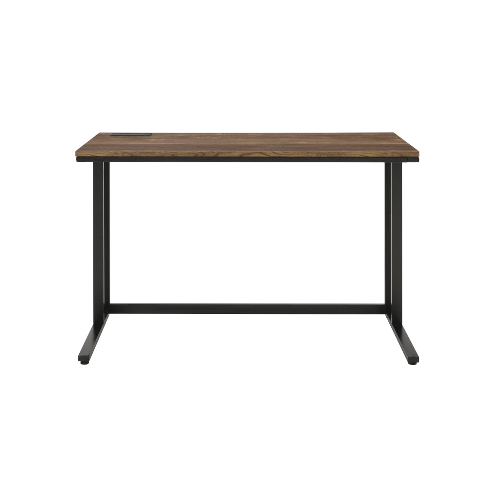47" Modern Writing Desk with Built-In USB Port