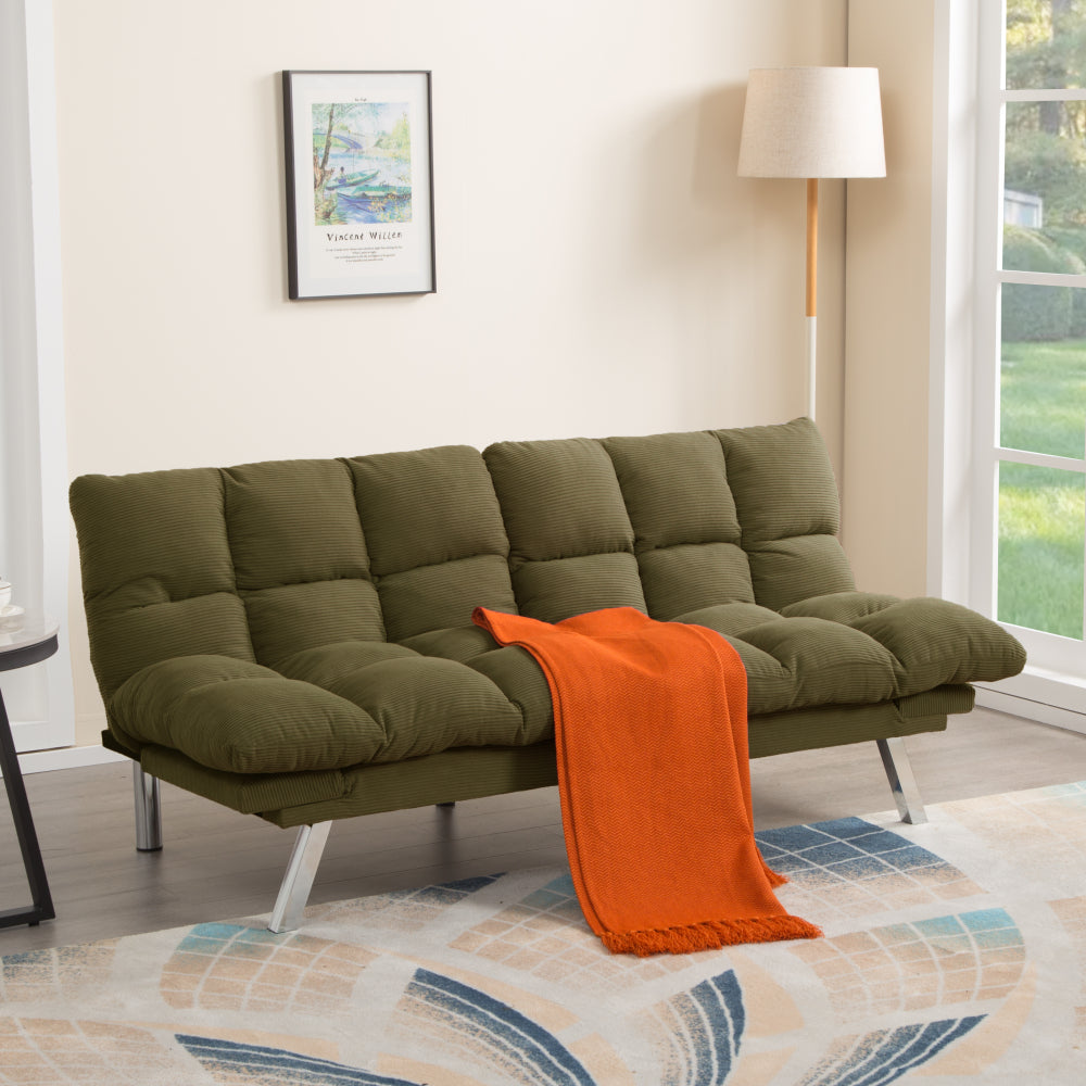 67" Multifunctional 2-Seat Sofa Bed