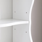 8-layer adjustable shelf ultra-thin bookshelf