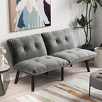 63" Convertible Folding Sofa Bed