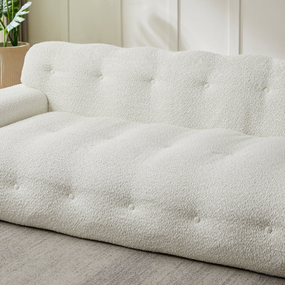87.4" Cloud Series 3-Seat Minimalist