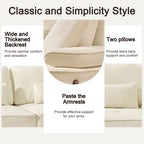 103" Deep Seat 3-Seater Sofa