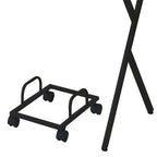 62.5" L-Shaped Computer Desk with CPU Holder