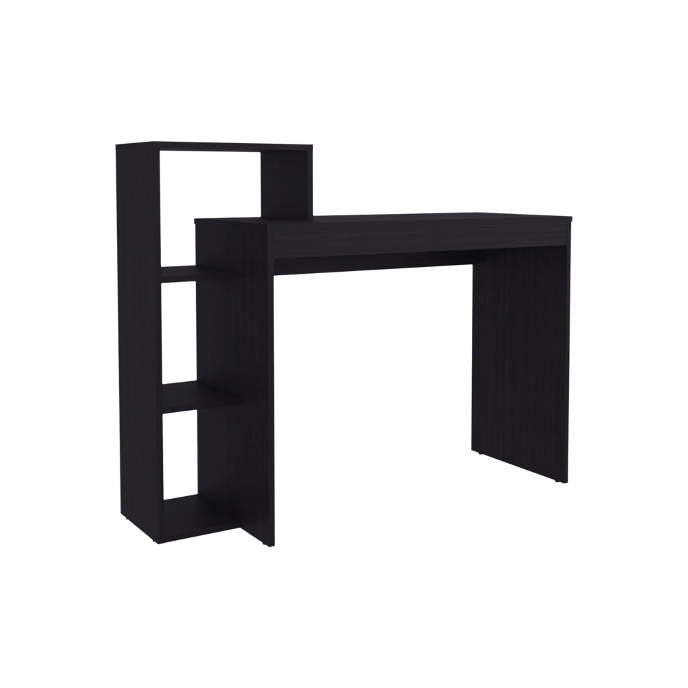 35.98" Wide Classic Writing Desk with 4-Shelf