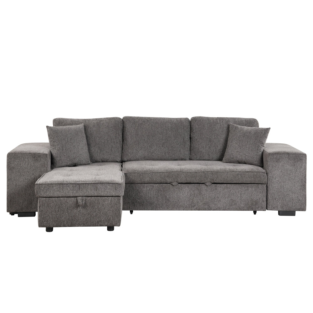 104.5" Modern L-Shape 3 Seat Reversible Sectional