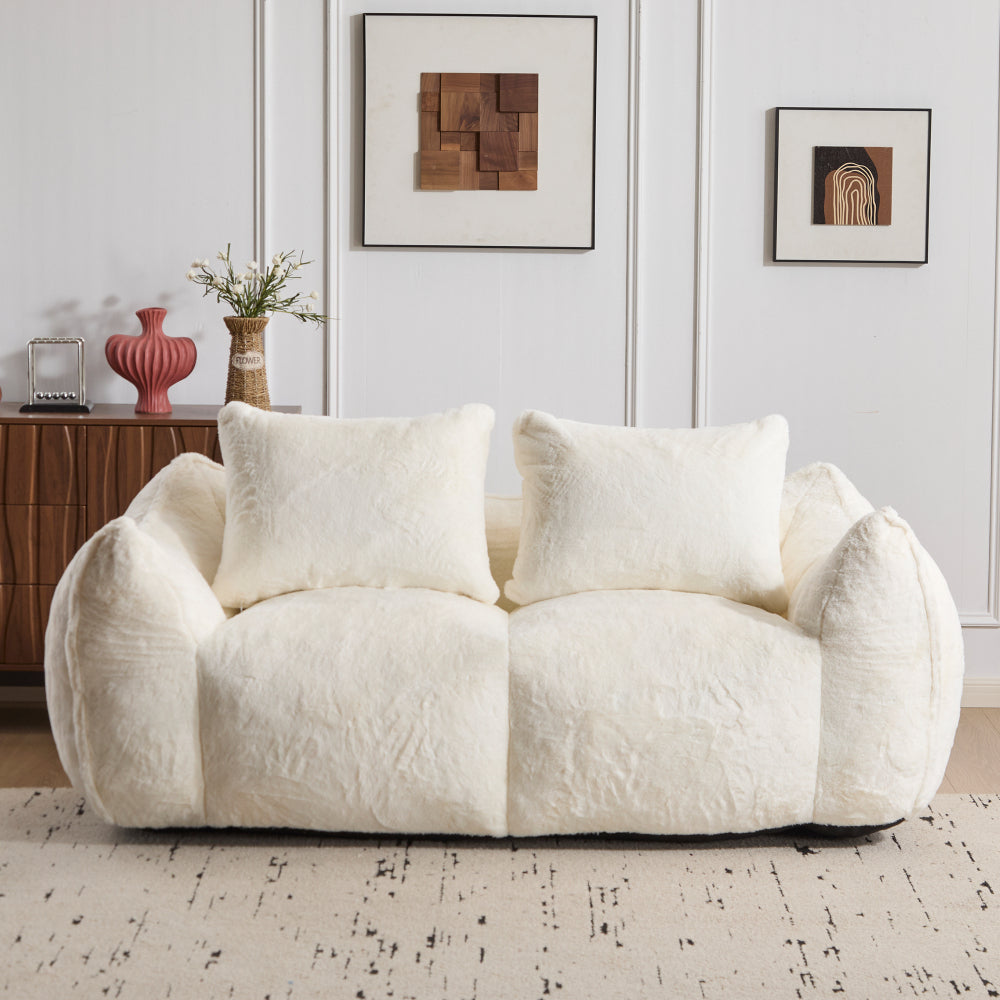 Giant 2-Seat Bean Bag Sofa for Adults
