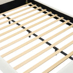 Boucle Upholstered Platform Bed