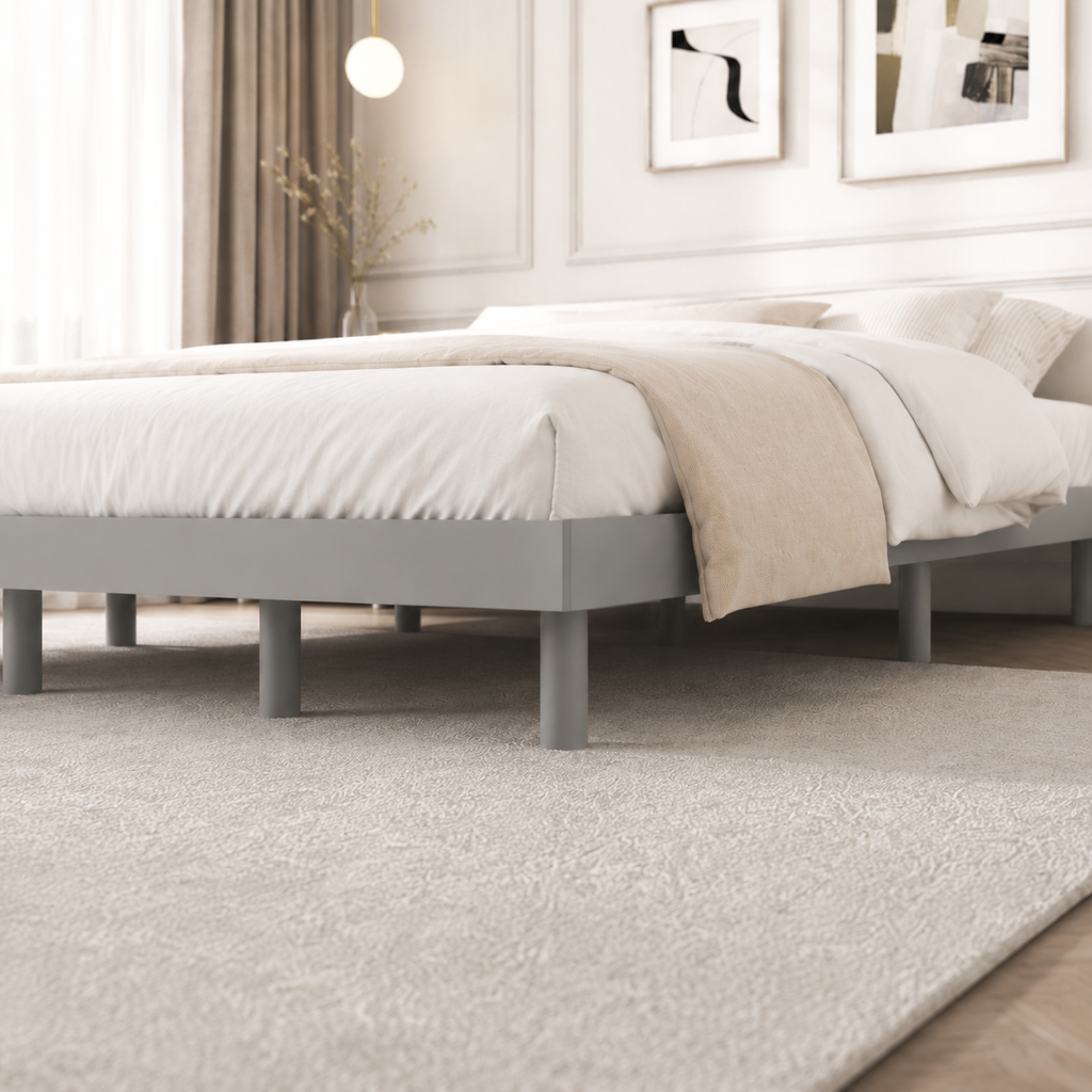 Modern Floating Platform Bed