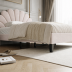 Velvet Platform Bed