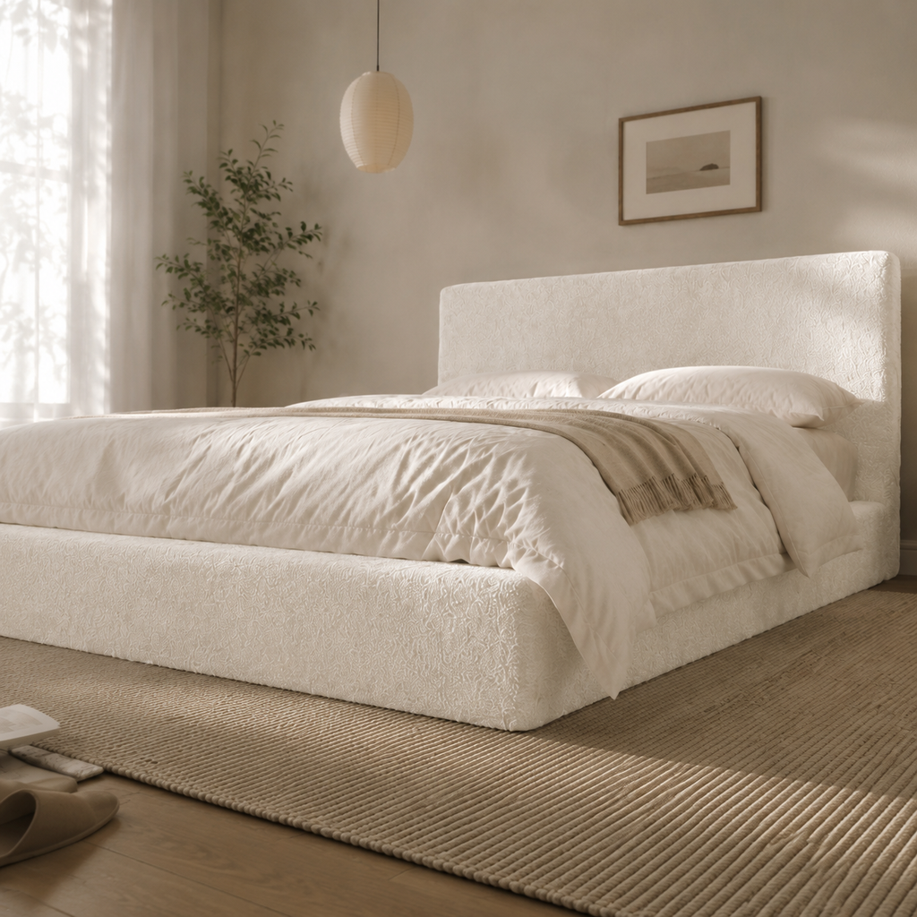 Cloud Upholstered Platform Bed