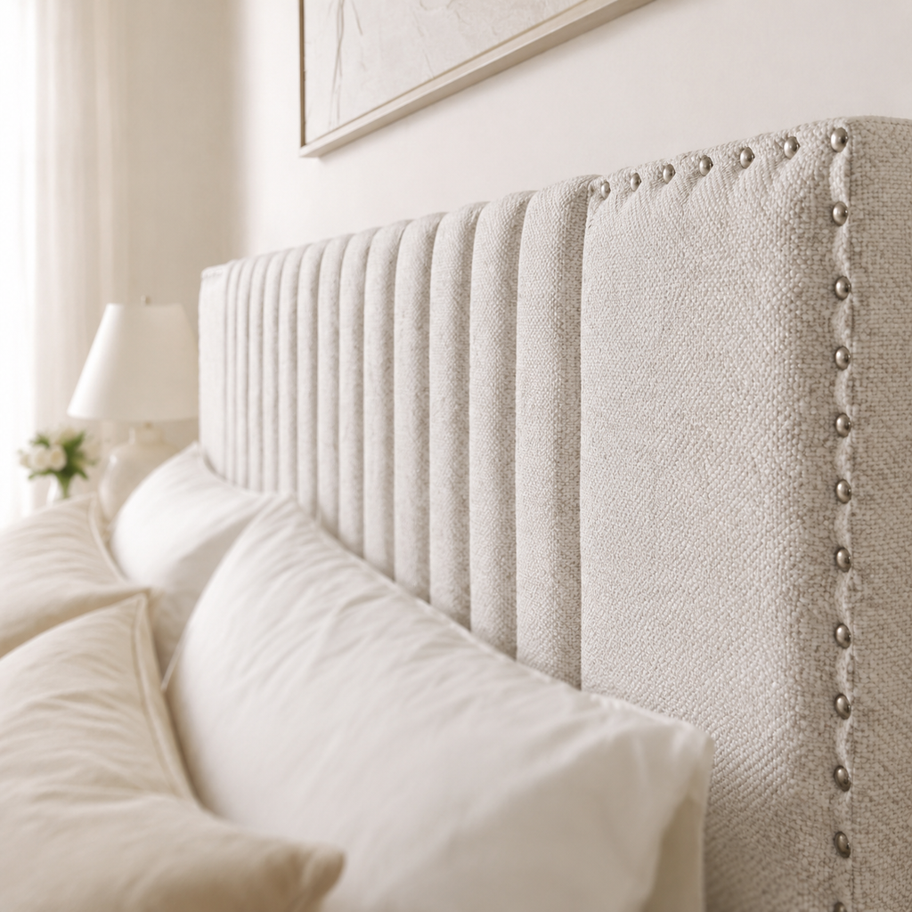 Upholstered Platform Bed with 2 Storage Drawers