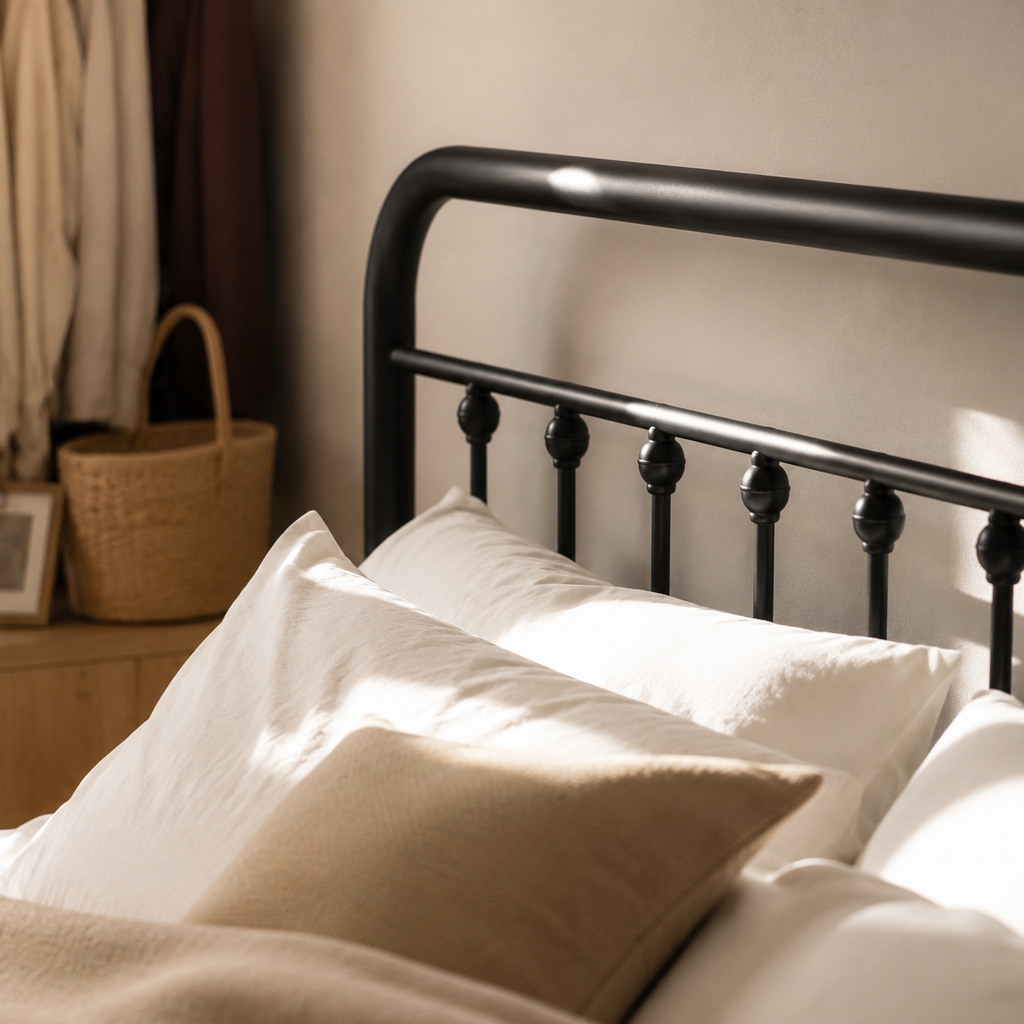 Victorian Metal Platform Bed Frame