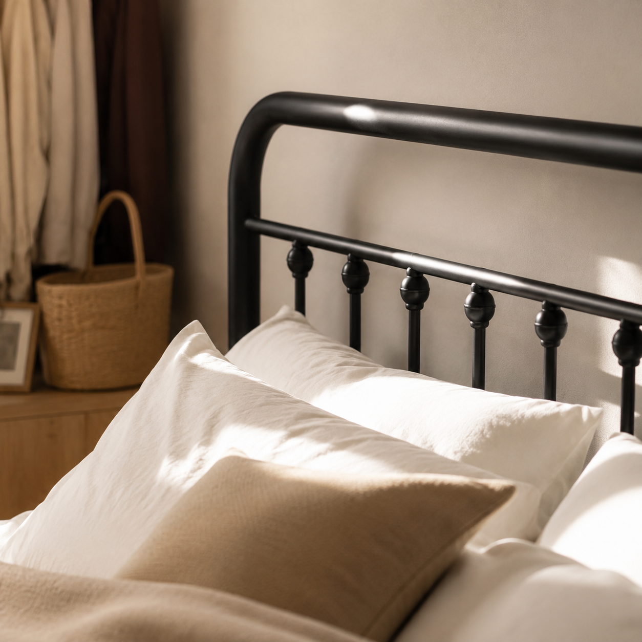 Victorian Metal Platform Bed Frame