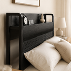 Metal Platform Bed with 4 Storage Drawers