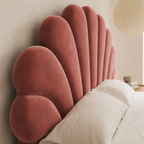 Velvet Platform Bed