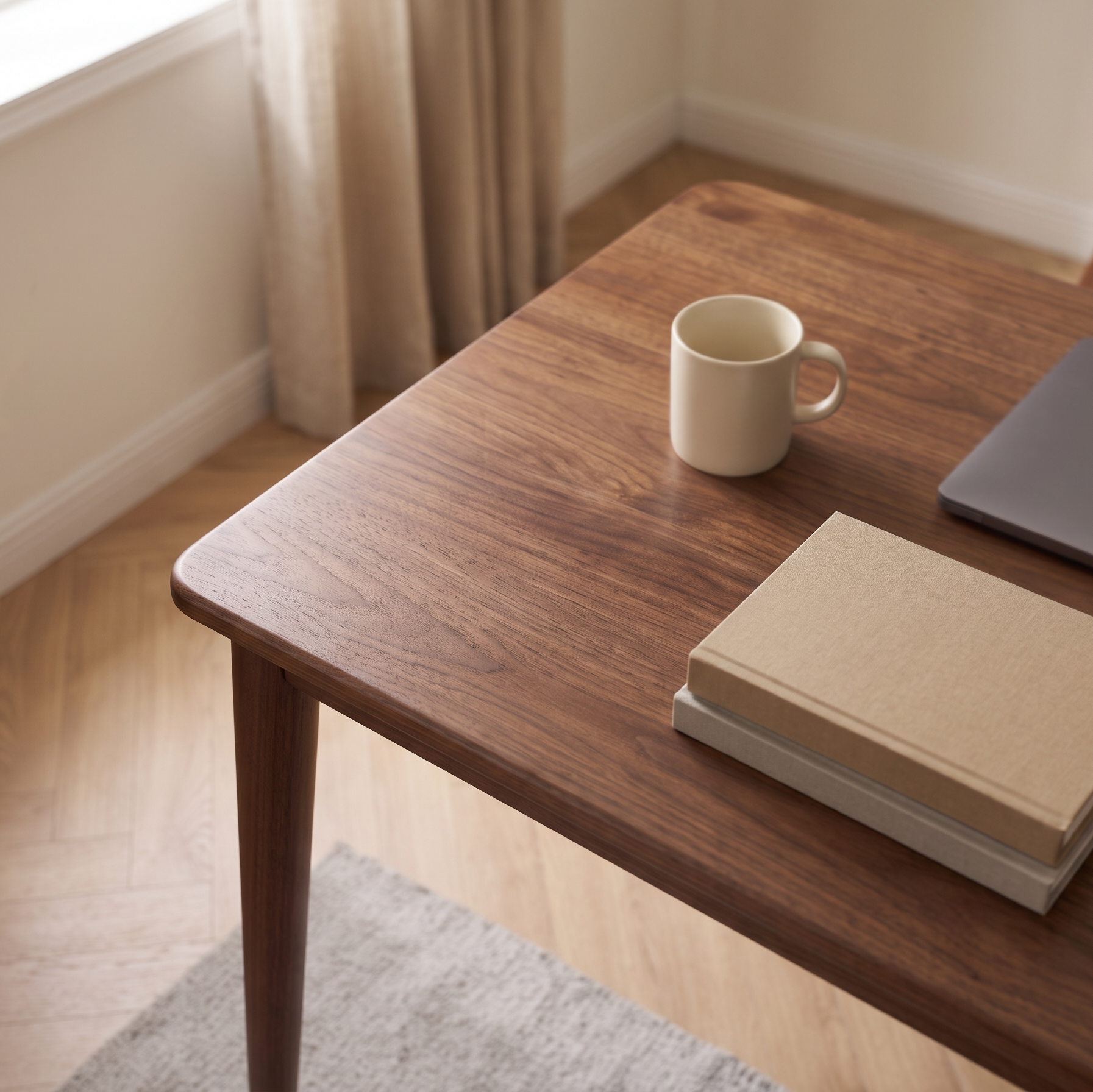 Solid Wood Writing Desk