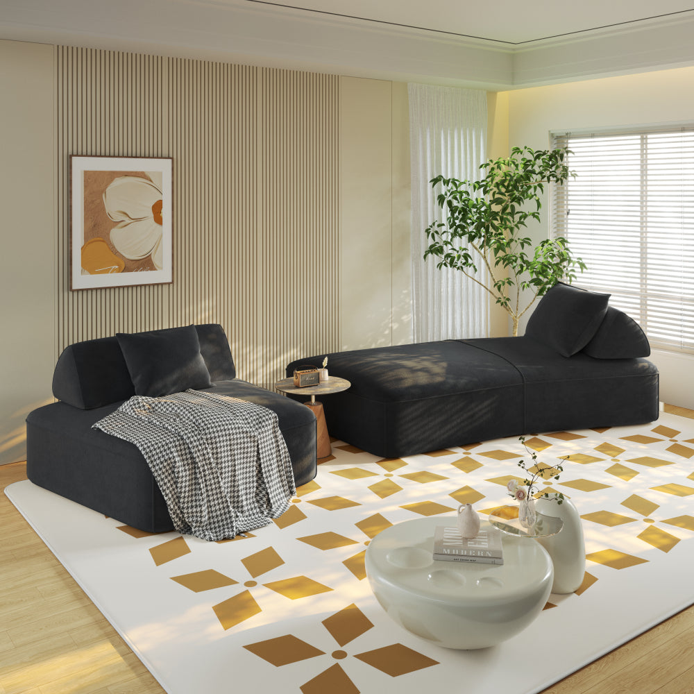 139" Oversized Modular Sectional Sofa