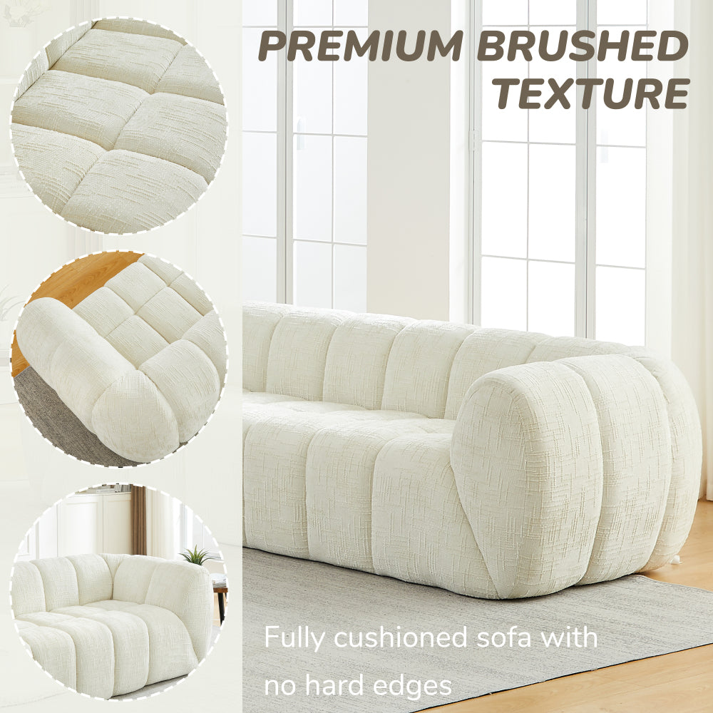 Modern Quilted Cloud Sofa