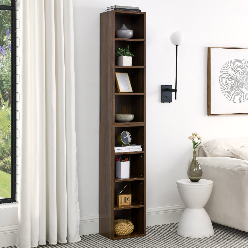 8-Tier Media Tower Rack