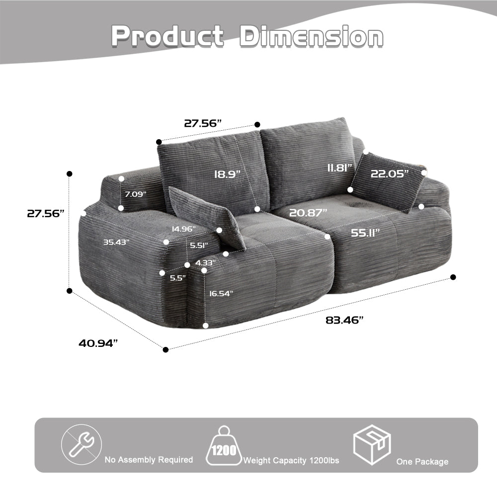 Modern Memory Foam Cloud Sofa