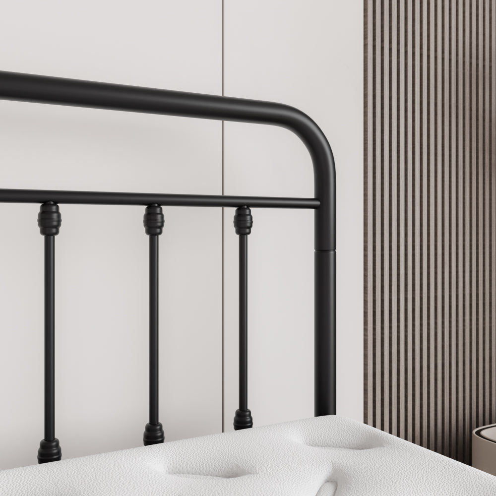 Victorian Metal Platform Bed Frame