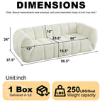 Modern Quilted Cloud Sofa