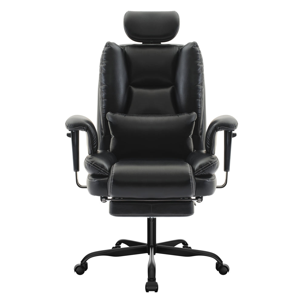 Ergonomic High-Back PU Leather Office Chair