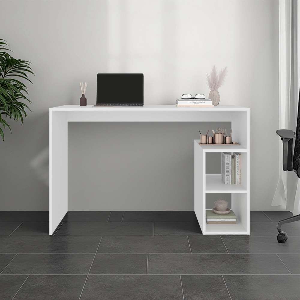 Office Desk with Storage and Minimalist Design