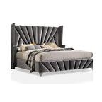 Wingback Platform Bed