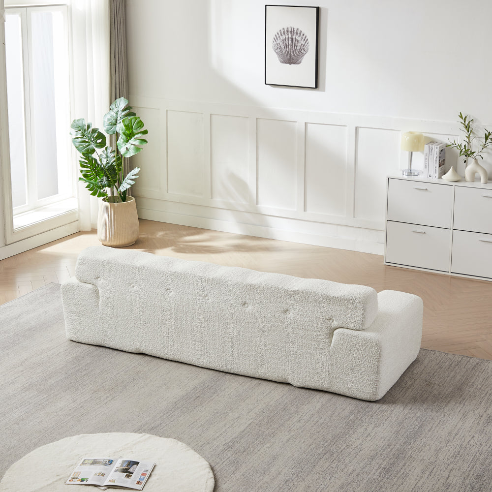 87.4" Cloud Series 3-Seat Minimalist